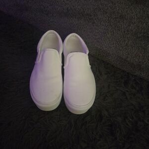 Brand new White VANS Slip-On Shoes